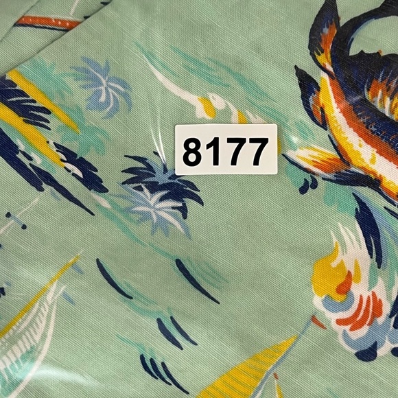 Polo Ralph Lauren Linen Blend 38W 6” Inseam Classic Fit Green Flat Front Shorts - Picture 10 of 10